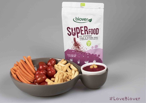 Biover Superfood Rode bietenpoeder Humus